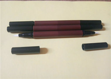 Τα κενά χρώματα συνήθειας συσκευασίας Eyeliner ABS τελειωμένα διπλάσιο στεγανοποιούν 143,8 * 11mm