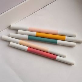 Δύο τελειωμένο αυτόματο φρυδιών από μακρού υφιστάμενο πολυ χρώμα μορφής μολυβιών λεπτό προαιρετικό