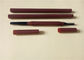 Διπλό επικεφαλής μολύβι φρυδιών Taupe, πλαστικό μολύβι 142 βουρτσών φρυδιών * 11mm