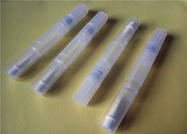 Βουρτσών επικεφαλής διαφανές Concealer μολυβιών πλαστικό υλικό χρώματος ραβδιών εξατομικεύσιμο