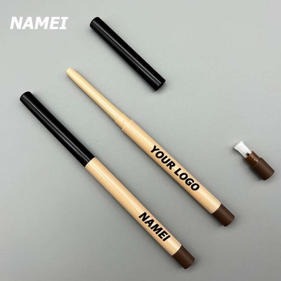 Καλή τιμή. Προσαρμόστε Lip Liner μολύβι φρύδι eyeliner σωλήνα με βούρτσα lip liner μολύβι δοχείο με τσακιστή σε απευθείας σύνδεση