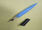 Πλαστικό αδιάβροχο μολύβι Eyeliner, μπλε μολύβι 126.8mm PP Eyeliner μήκος