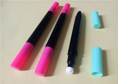 Καλή τιμή. Μακιγιάζ υγρό διπλό άκρο Eyeliner μολύβι συσκευασία 124mm μήκος υλικό PP σε απευθείας σύνδεση
