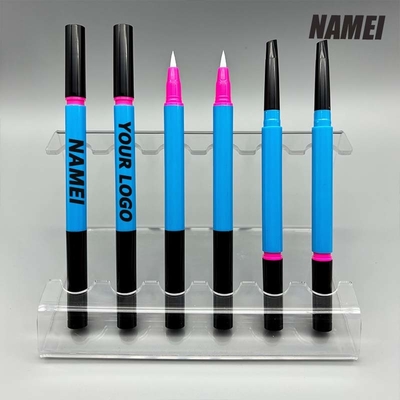 Καλή τιμή. Κλασικό σχεδιασμό λεπτό υγρό eyeliner καλλυντικό μολύβι συσκευασία πλαστικό διπλό άκρο φρύδι μολύβι συσκευασία σε απευθείας σύνδεση
