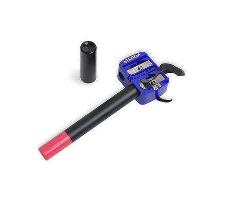 Διαυγές πλαστικό μολύβι σωλήνες κραγιόν με βούρτσα λαμπτήρα στα χείλη για συσκευασία καλλυντικών